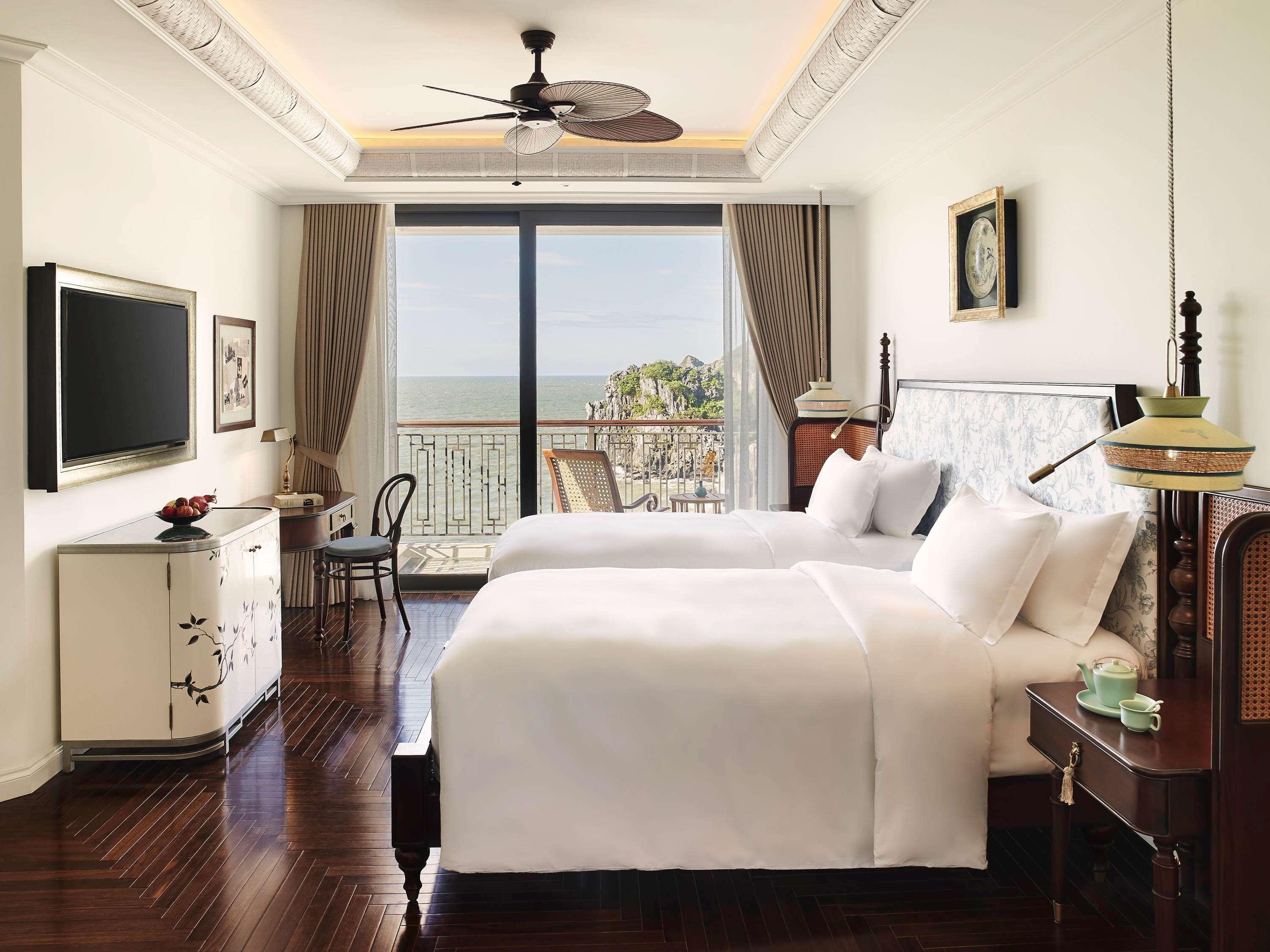 Hotel Perle D'Orient Cat Ba - Mgallery Chan Chau Bagian luar foto Deluxe Ocean View Room