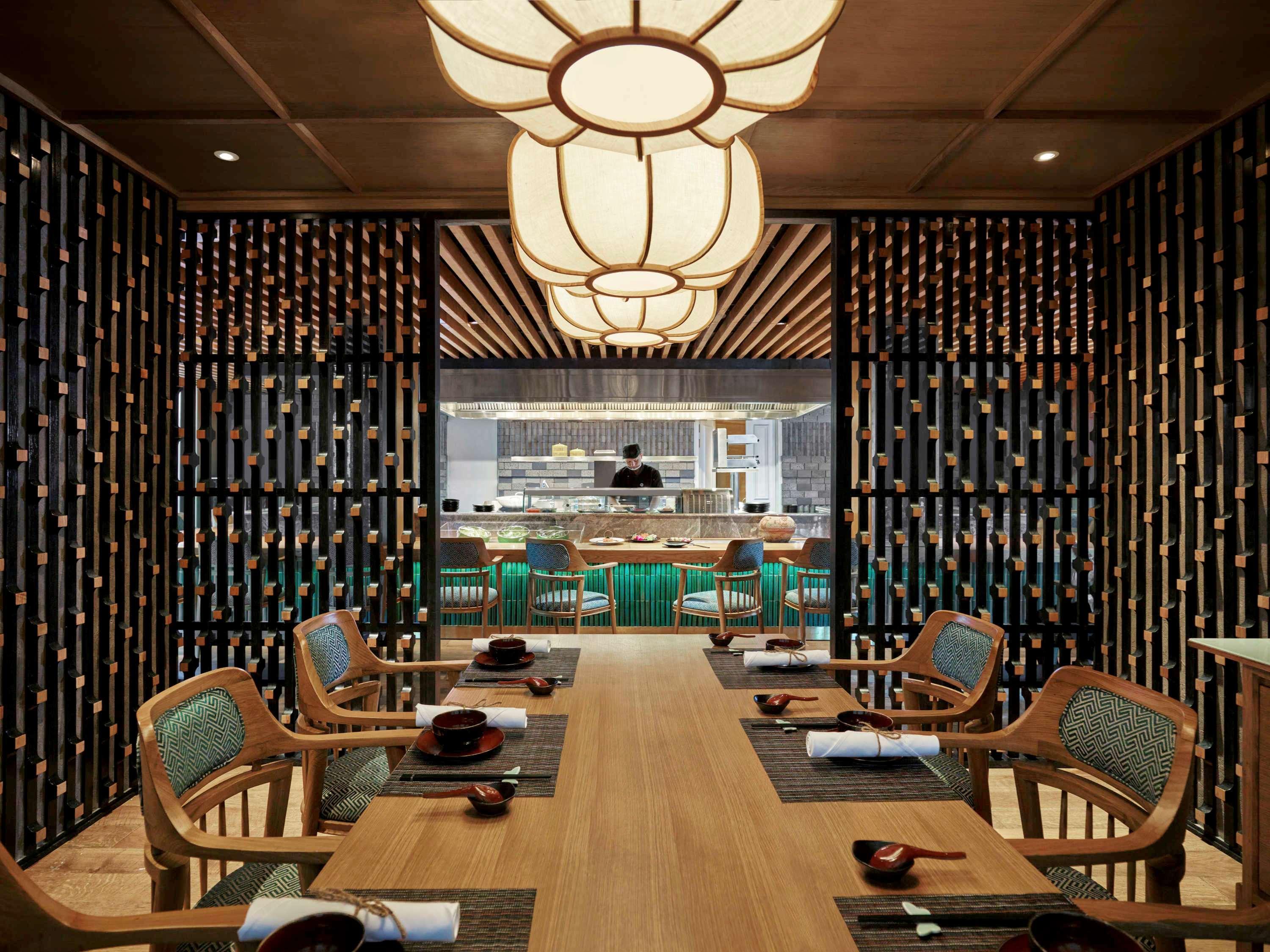 Hotel Perle D'Orient Cat Ba - Mgallery Chan Chau Bagian luar foto The interior of the restaurant