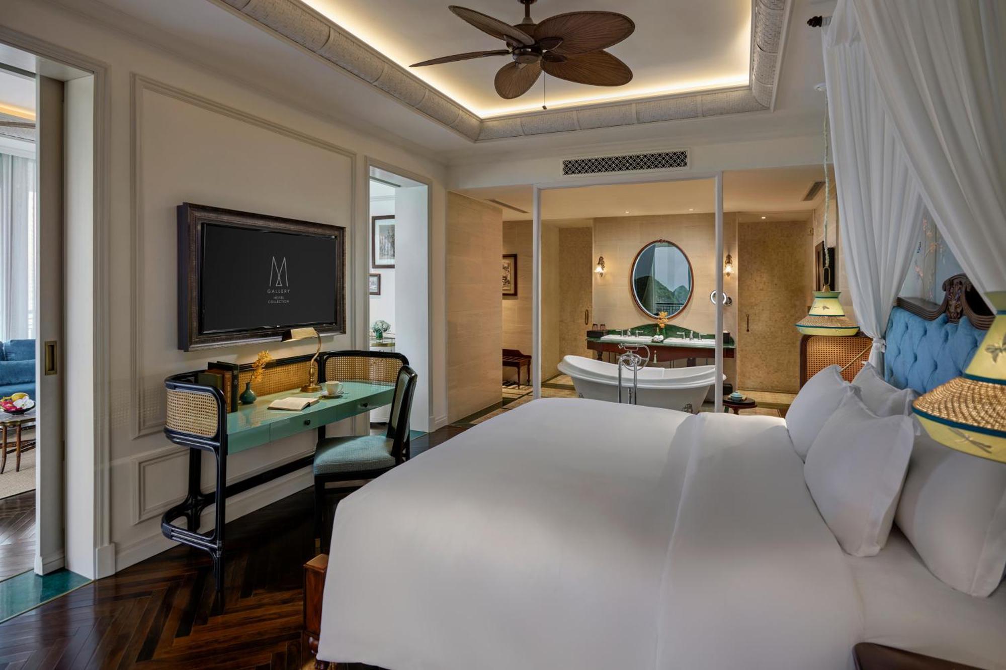 Hotel Perle D'Orient Cat Ba - Mgallery Chan Chau Bagian luar foto Deluxe Ocean View Room